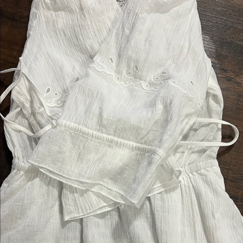 Coach White Lace Crochet Top - Picture 7 of 8